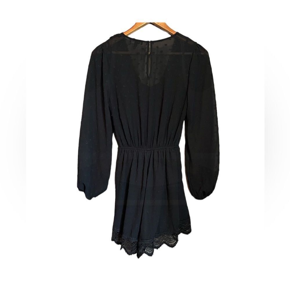 Express black lined romper - Picture 12 of 12